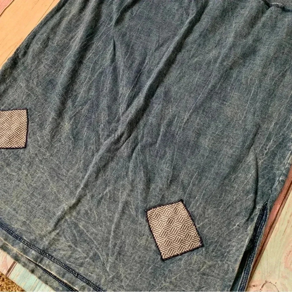 Vintage 80s stretchy skirt size medium - Picture 4 of 6